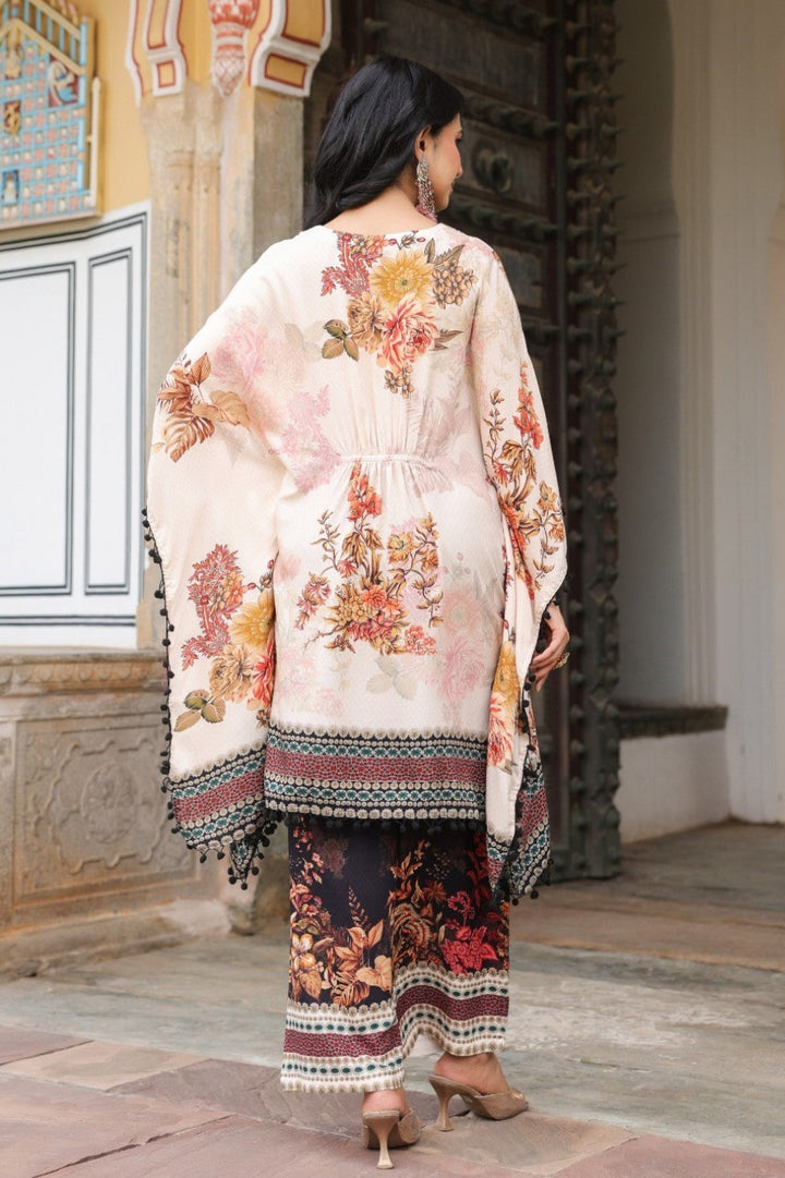 Mahua Monarch Kaftan Pant Set
