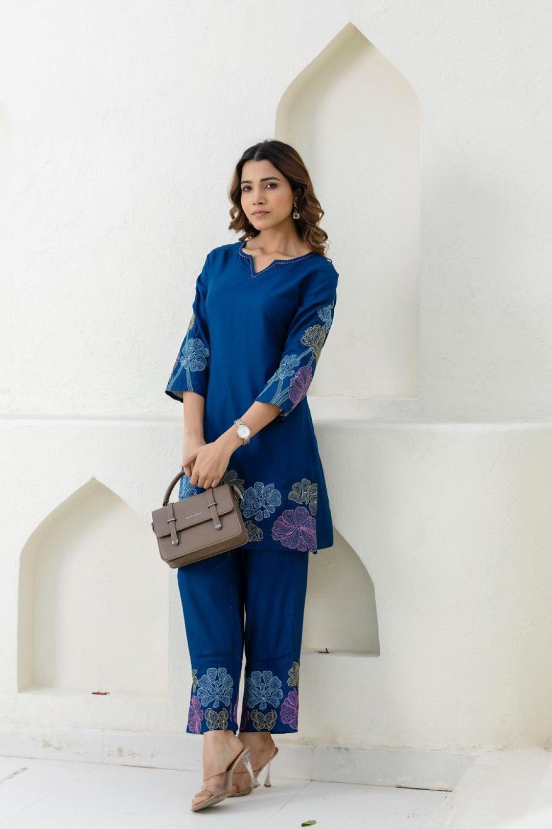 Mokabara alium cotton co-ord set