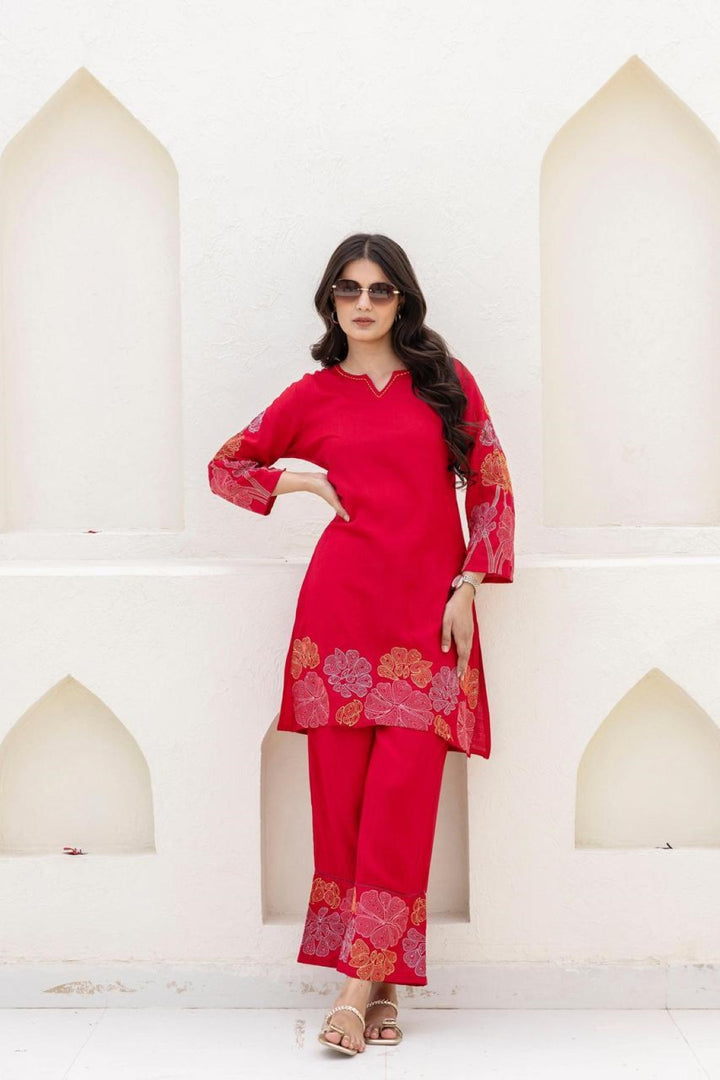 Mokabara brink cotton co-ord set