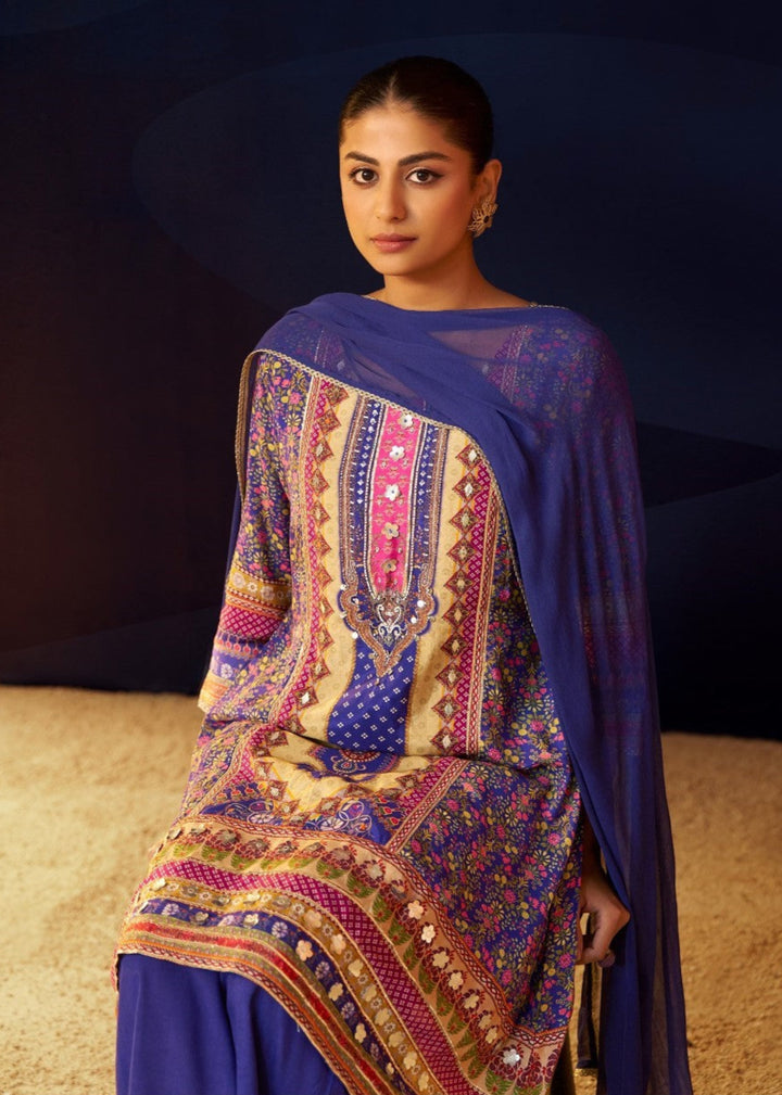 Aster Periwinkle full work suit set