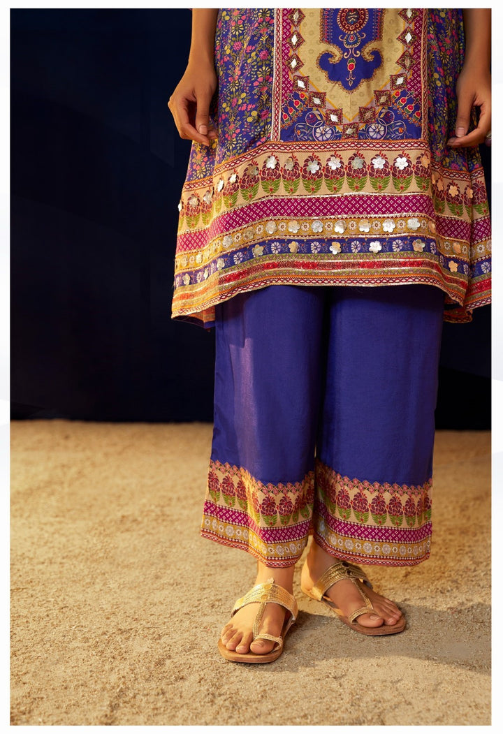 Aster Periwinkle full work suit set