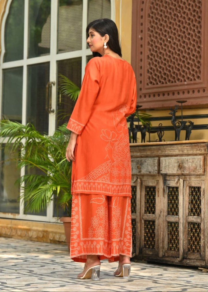 Bodhi coral premium co-ord set