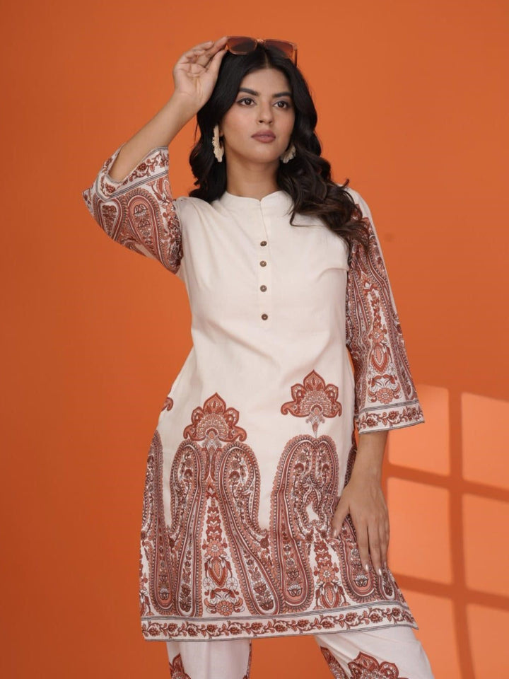 Maurya brink cotton co-ord set