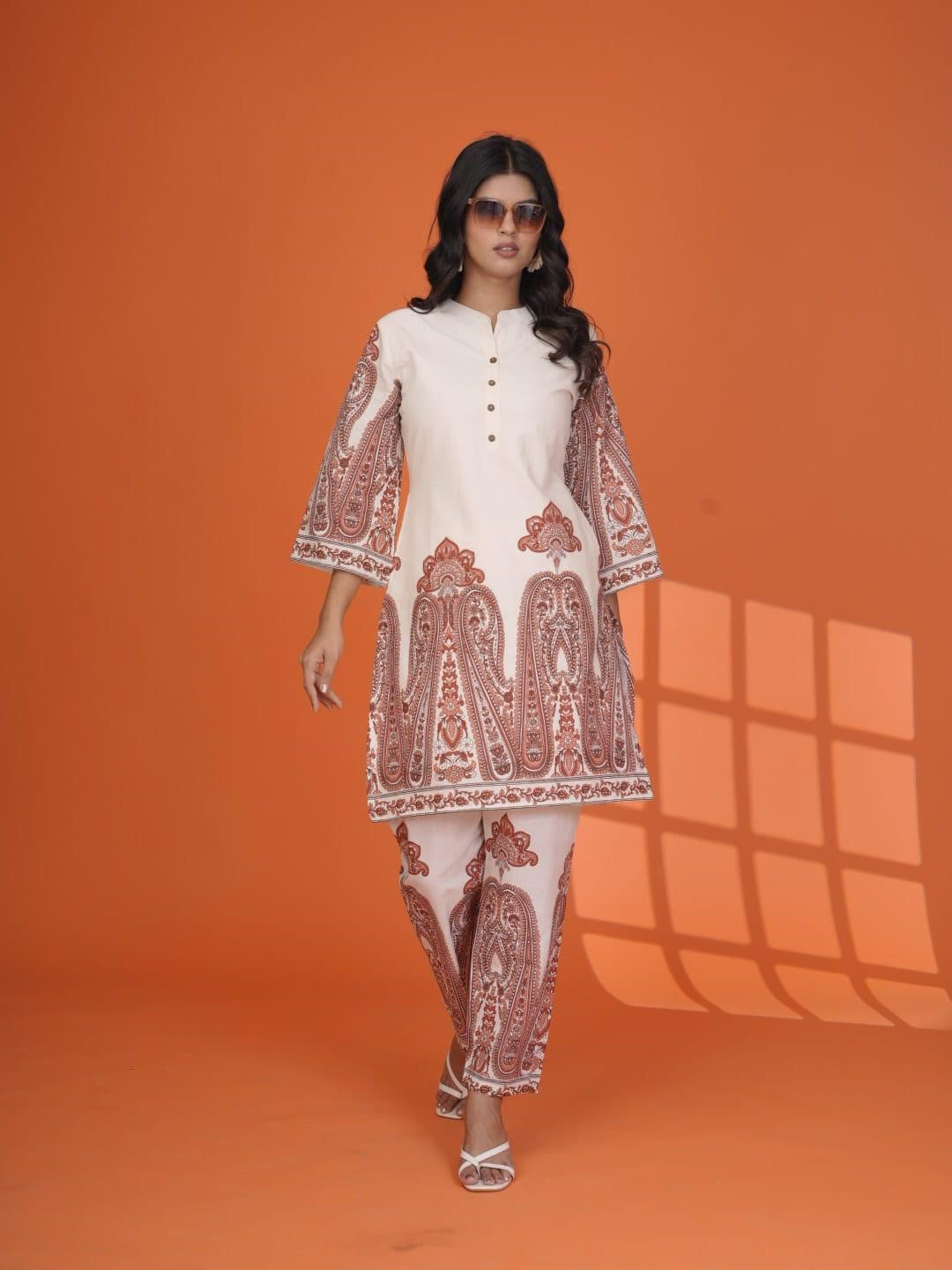 Maurya brink cotton co-ord set