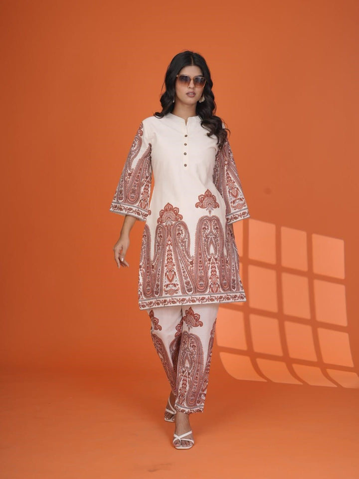 Maurya brink cotton co-ord set