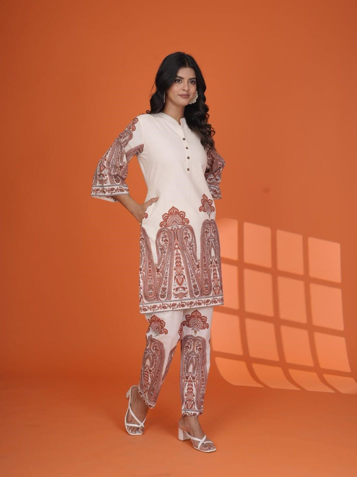 Maurya brink cotton co-ord set