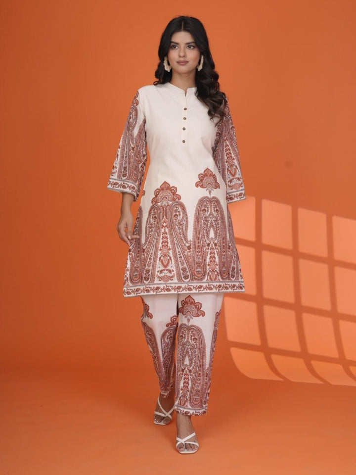 Maurya brink cotton co-ord set