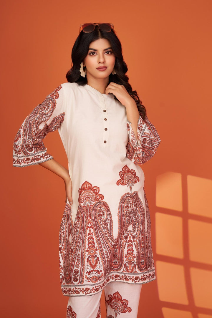 Maurya brink cotton co-ord set