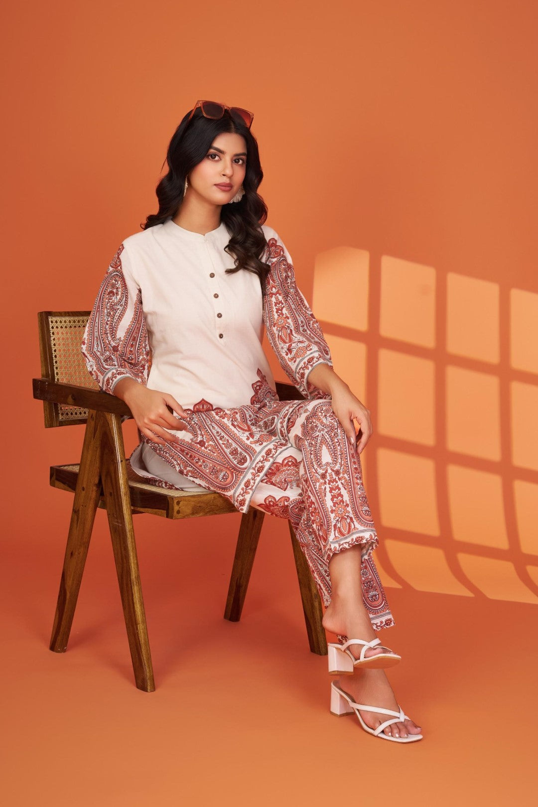 Maurya brink cotton co-ord set