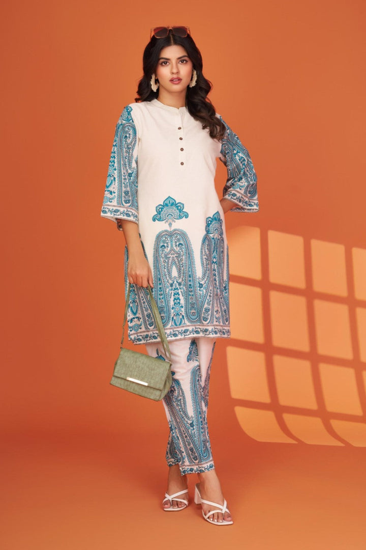Maurya helium printed cotton co-ord set
