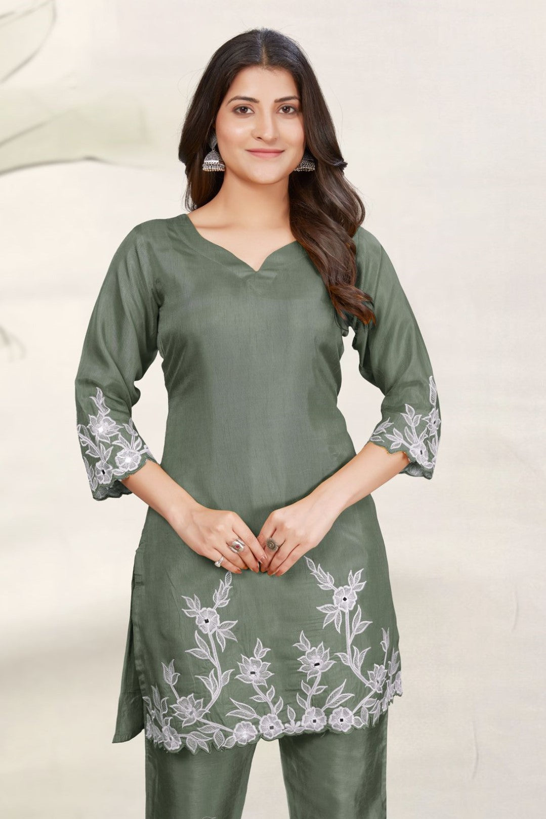 Divya kelly embroidery co-ord set