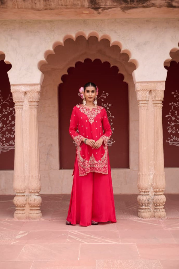 Sangini zarqa full work suit set