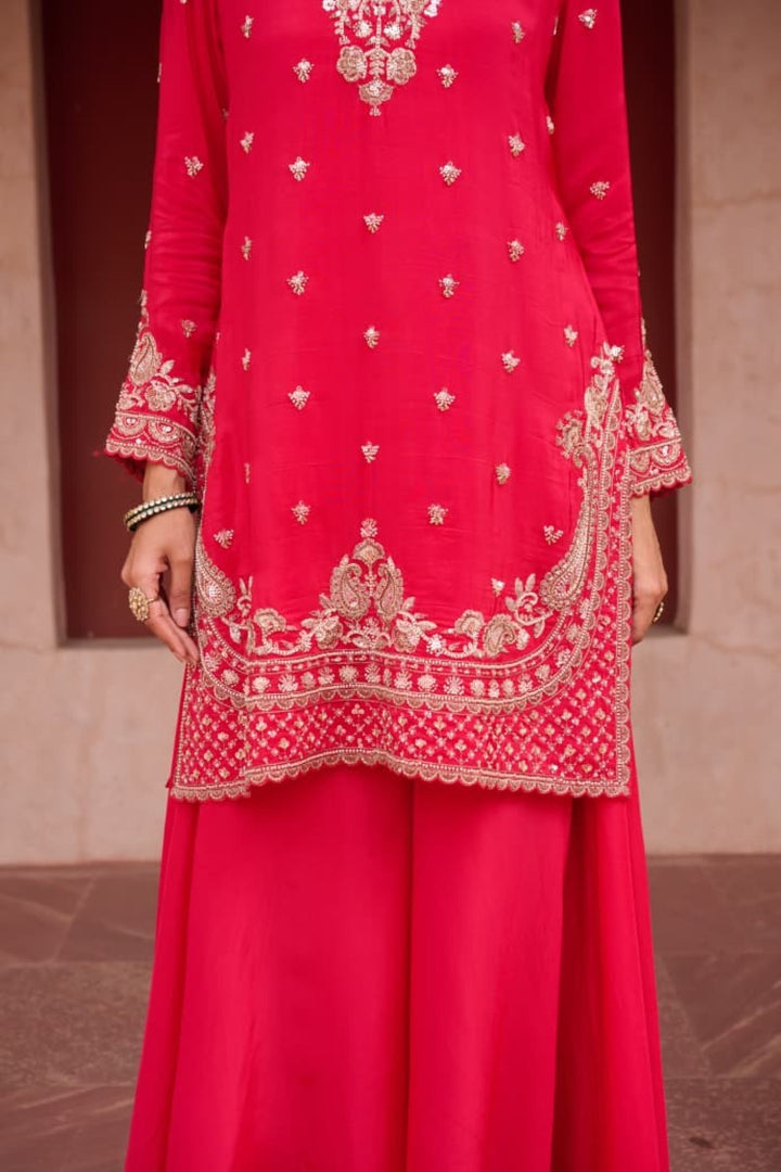 Sangini zarqa full work suit set