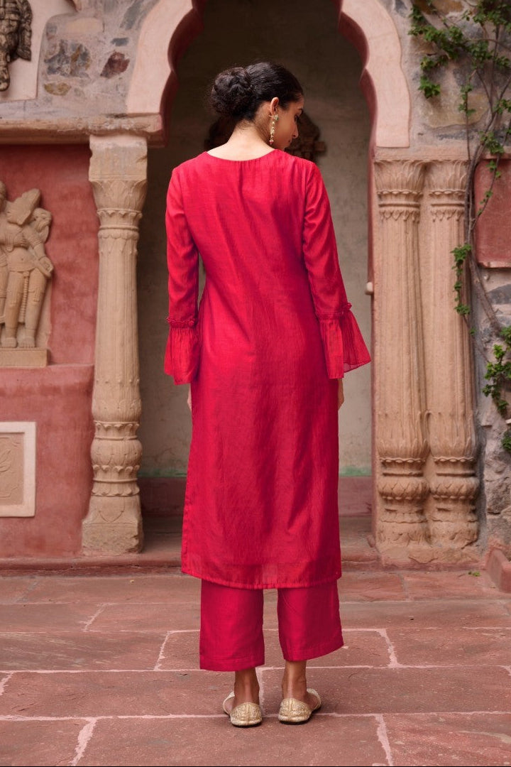 Sangini Cameo applique work suit set