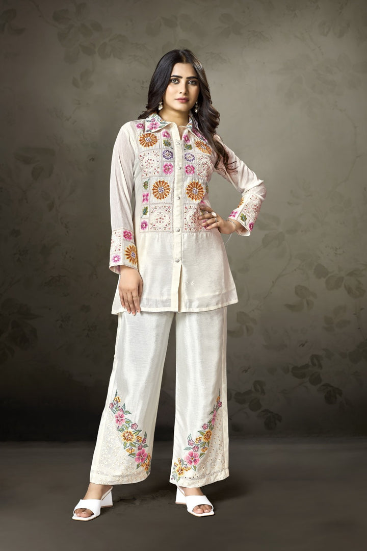 Sangini harp full work co-ord set
