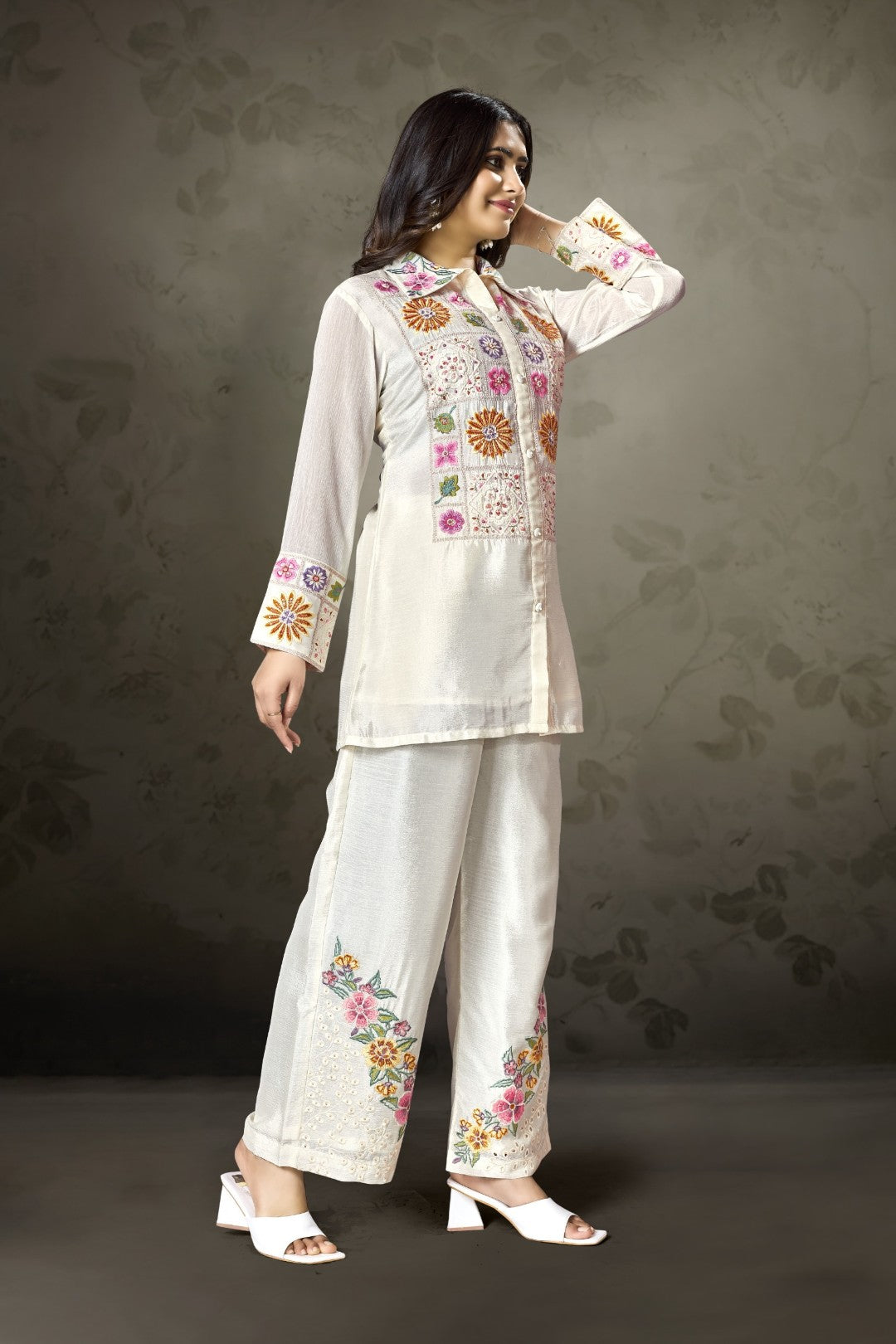 Sangini harp full work co-ord set