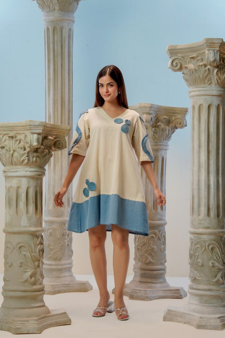 Tatva Daisy Cotton Dress