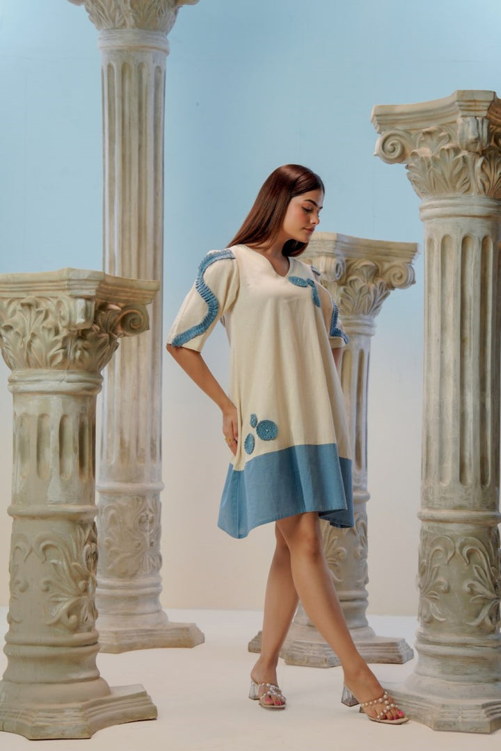 Tatva Daisy Cotton Dress