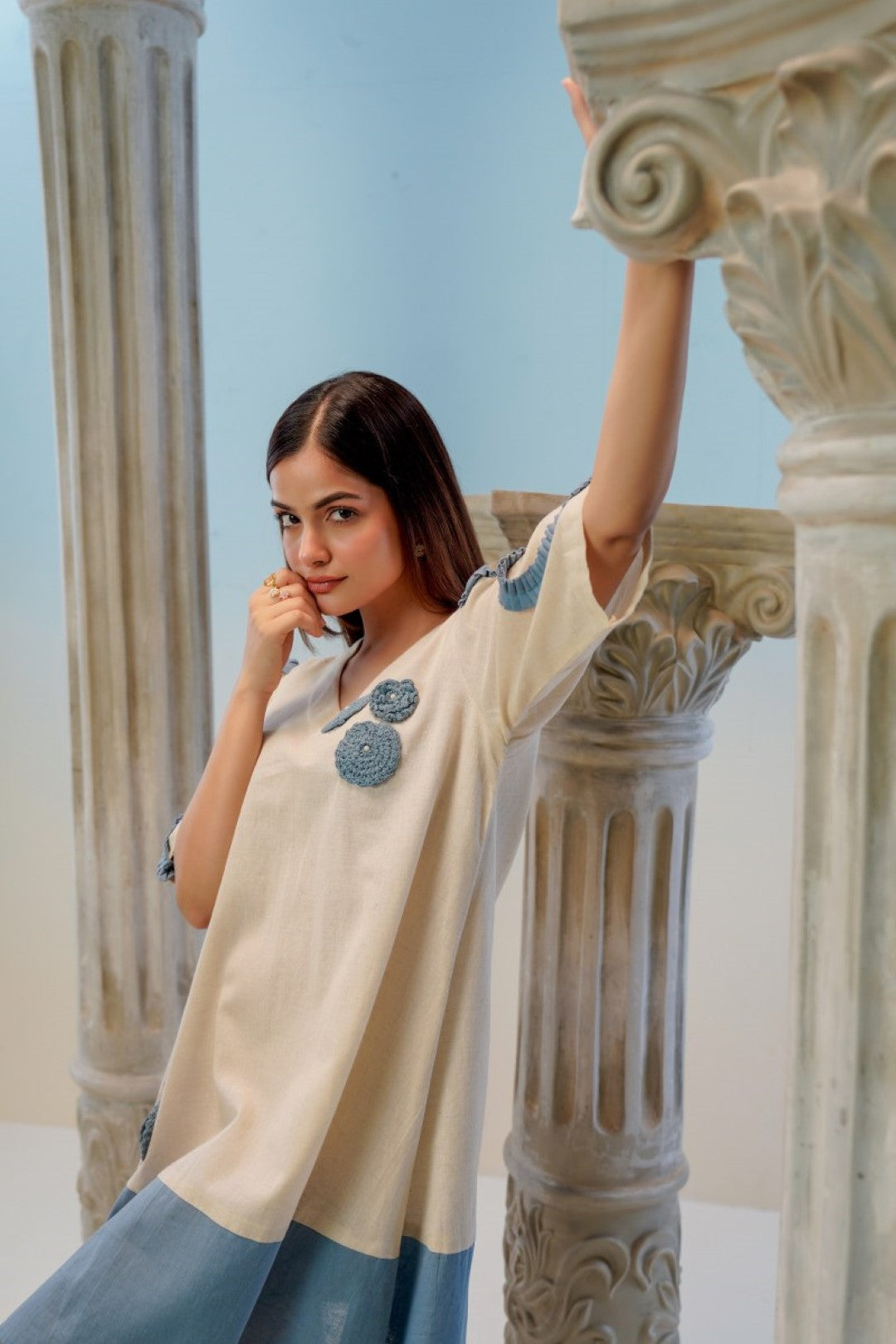 Tatva Daisy Cotton Dress