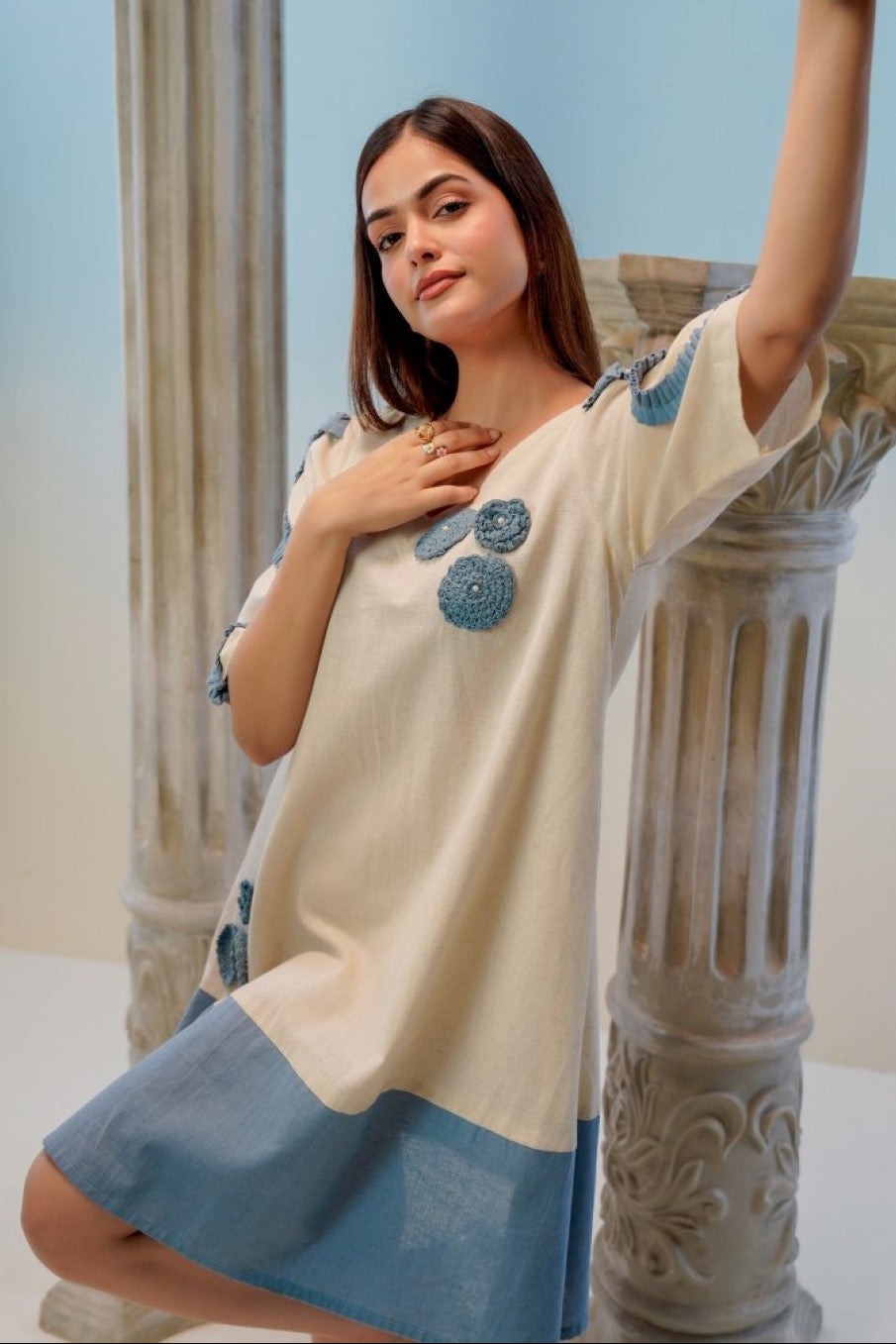 Tatva Daisy Cotton Dress