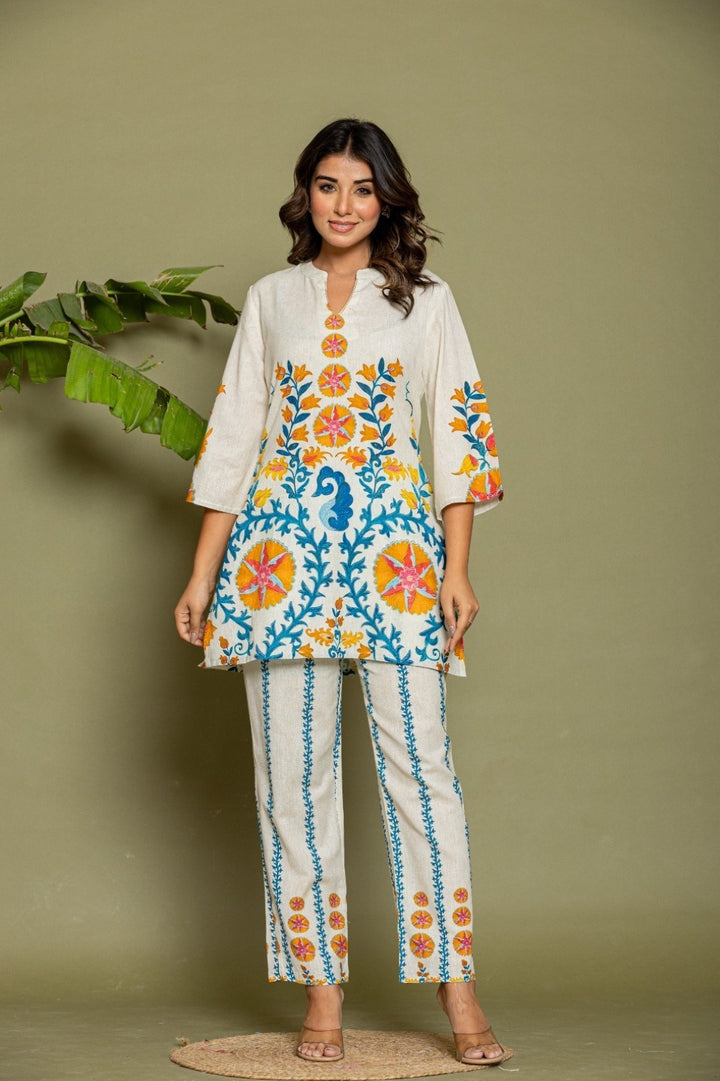 Marda Helio Cotton Co-ord Set