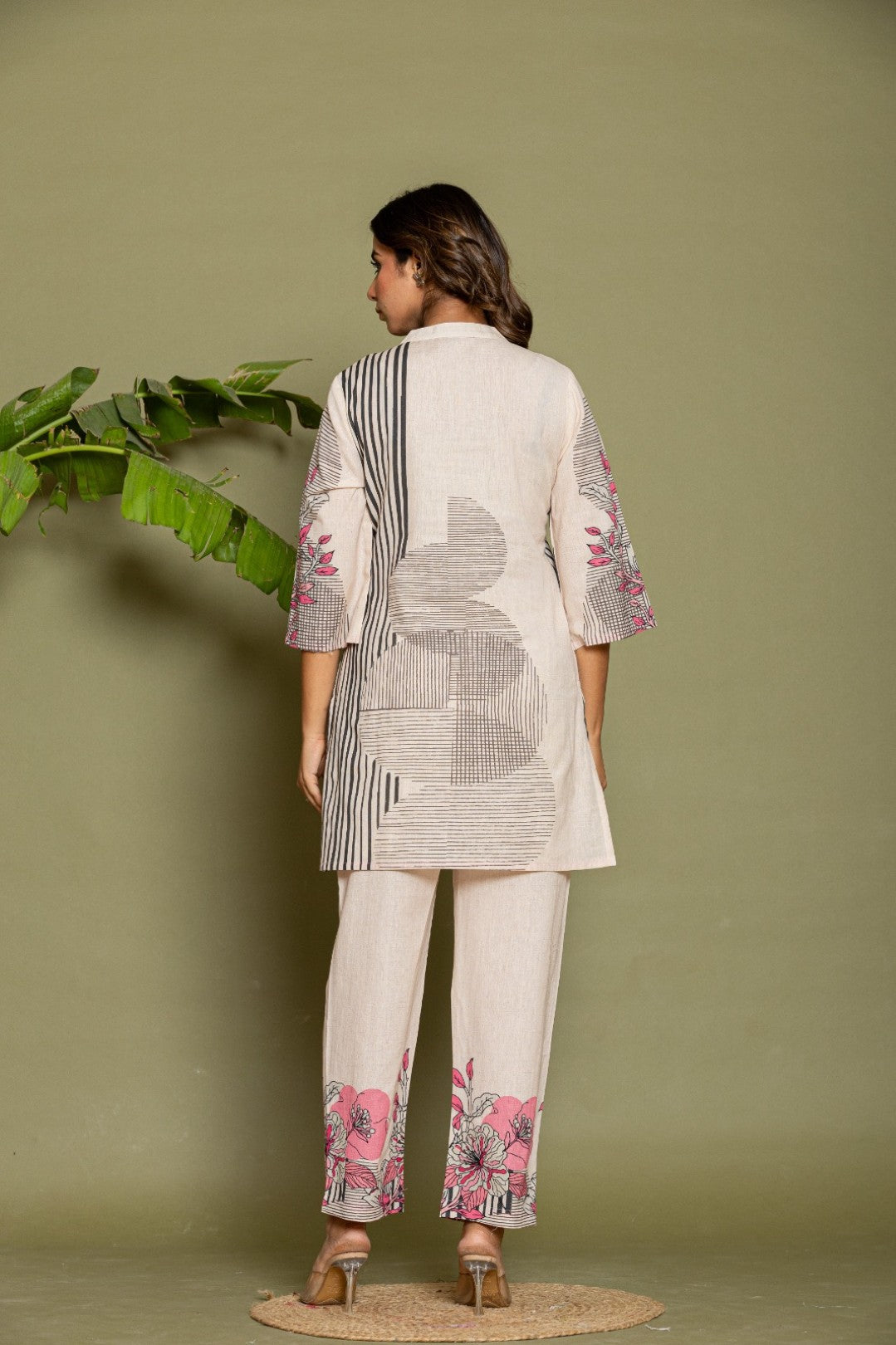 marda zeb printed cotton co-ord set