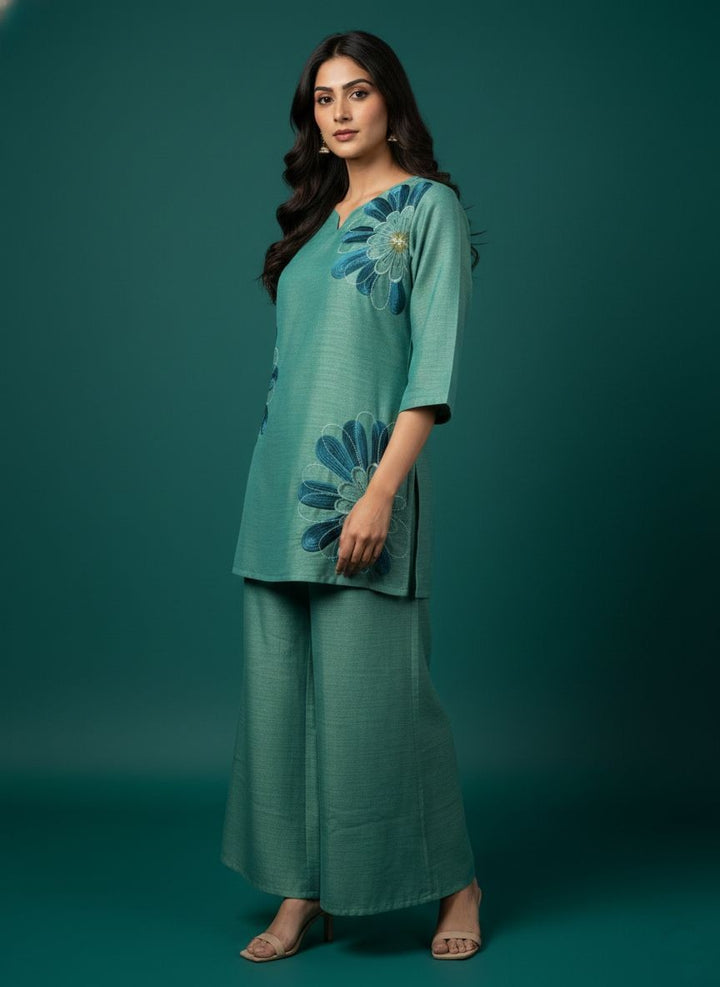 Prisha jay embroidery co-ord set