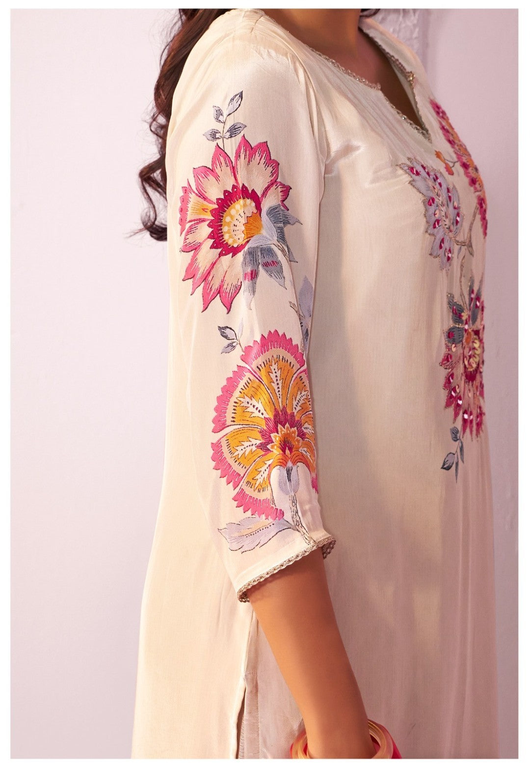 Shireen Daisy Premium Full Work Suit Set