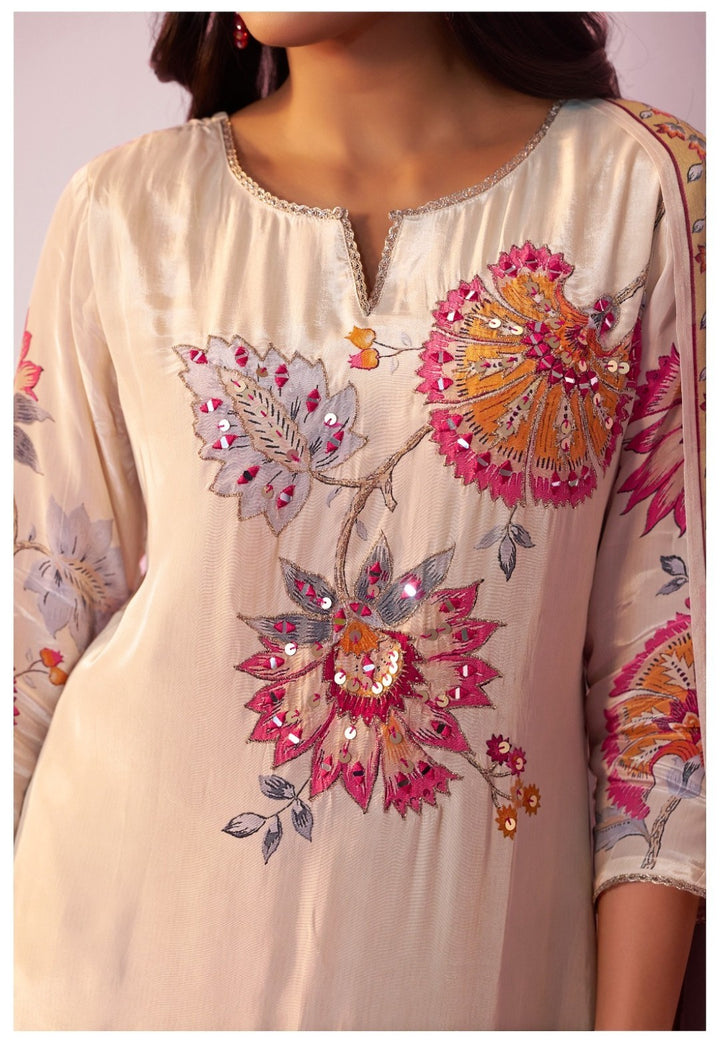 Shireen Daisy Premium Full Work Suit Set