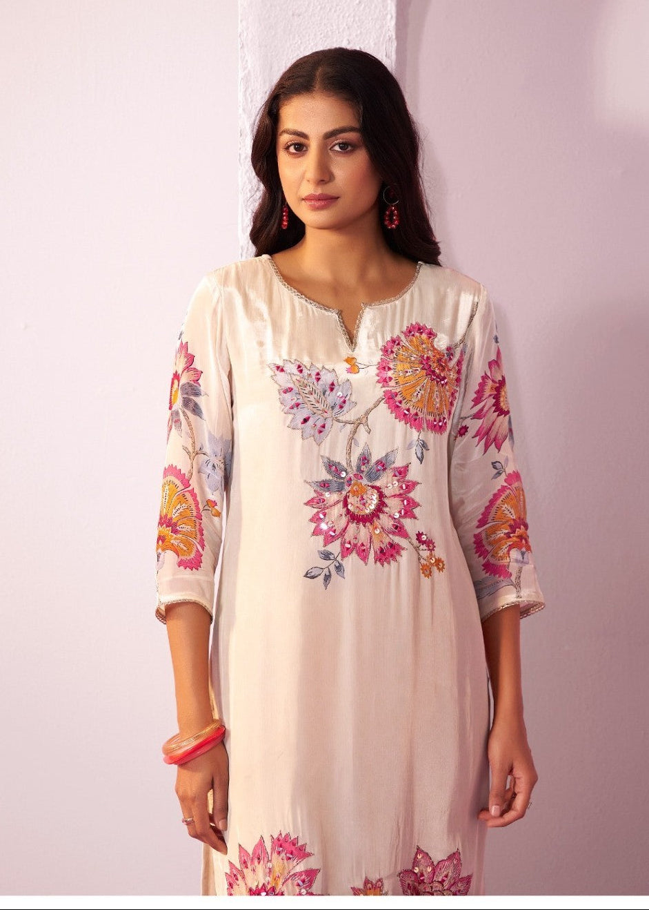 Shireen Daisy Premium Full Work Suit Set
