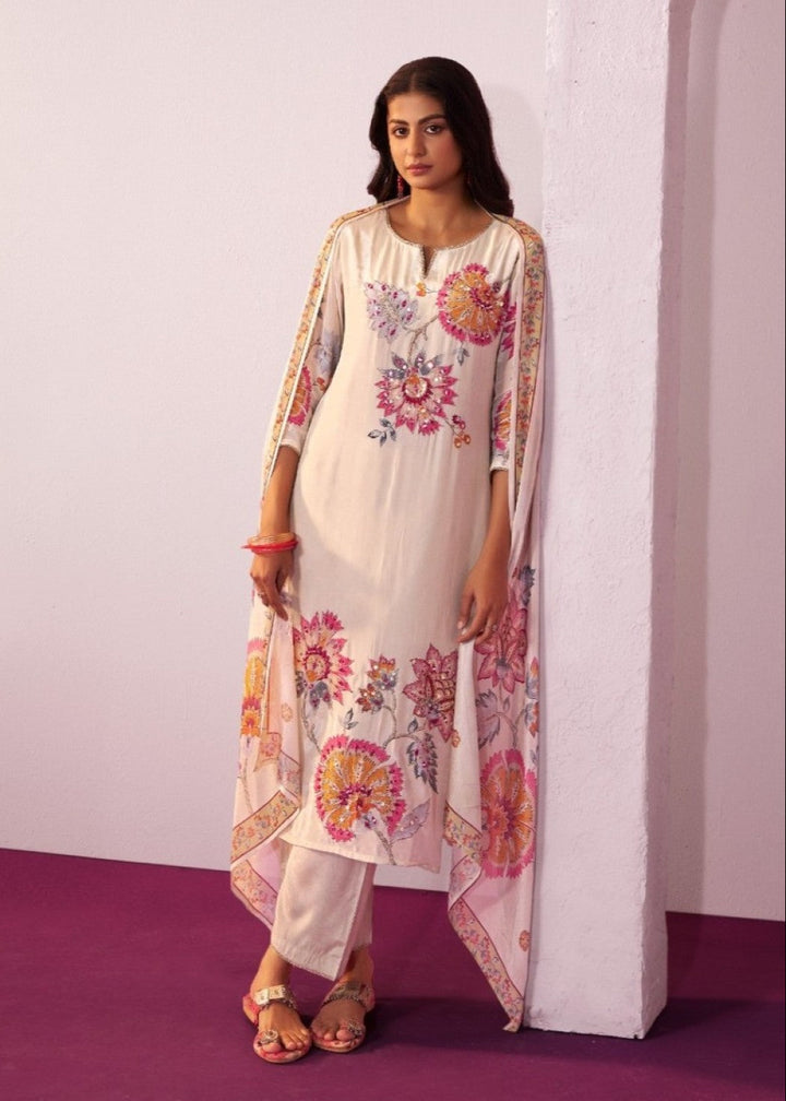 Shireen Daisy Premium Full Work Suit Set
