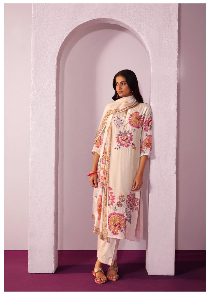 Shireen Daisy Premium Full Work Suit Set