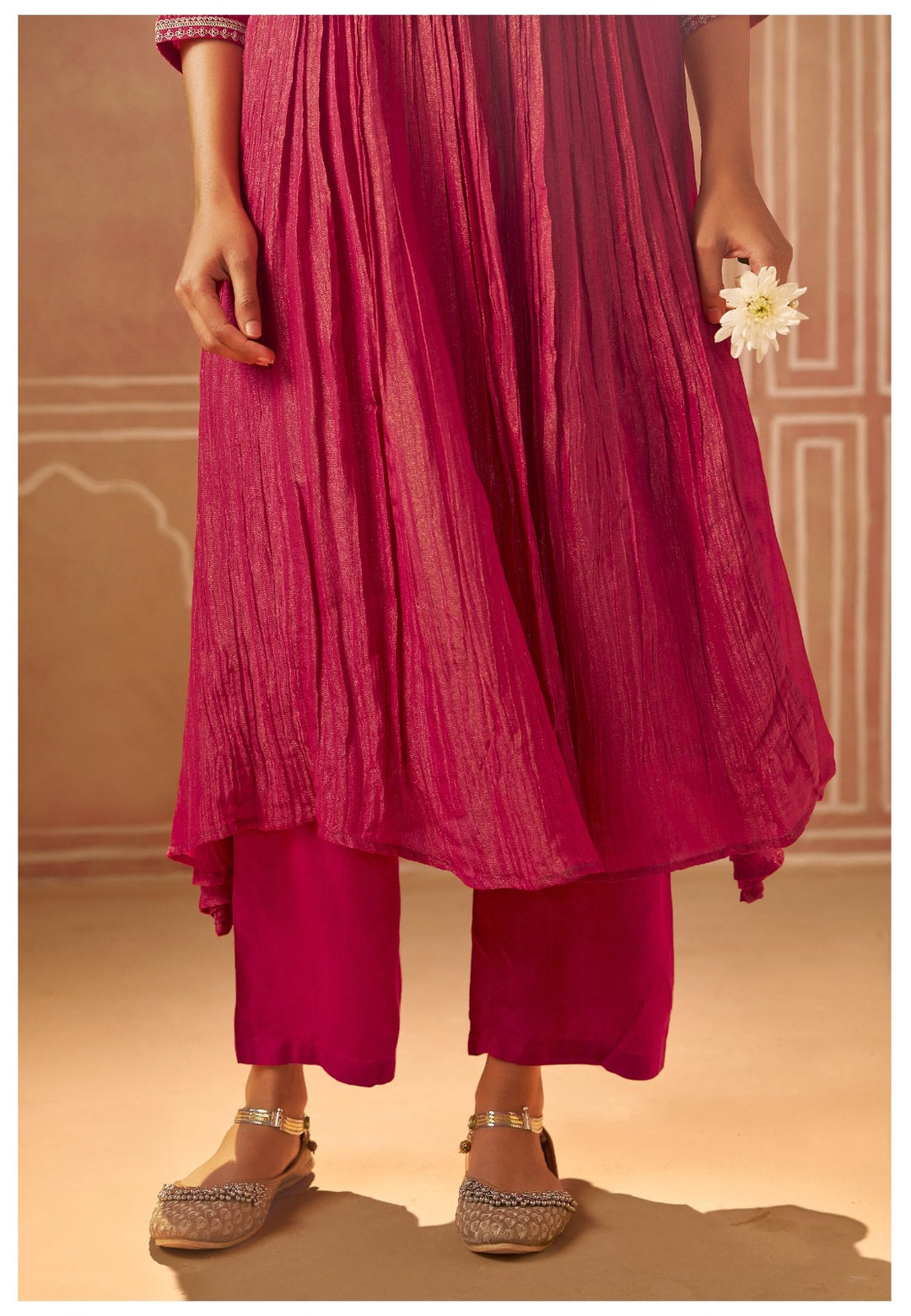 Amaja Rose Full Work Premium Heavy Suit Set