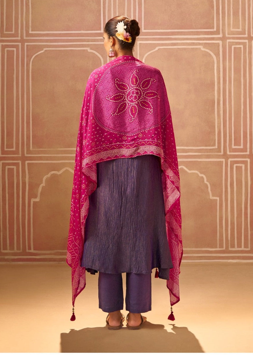 Shireen Iris Full Work Premium Heavy Suit Set