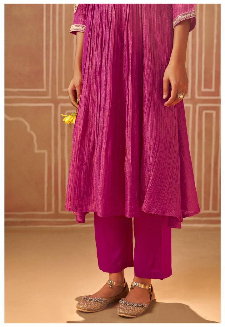 Amaja Rose Full Work Premium Heavy Suit Set