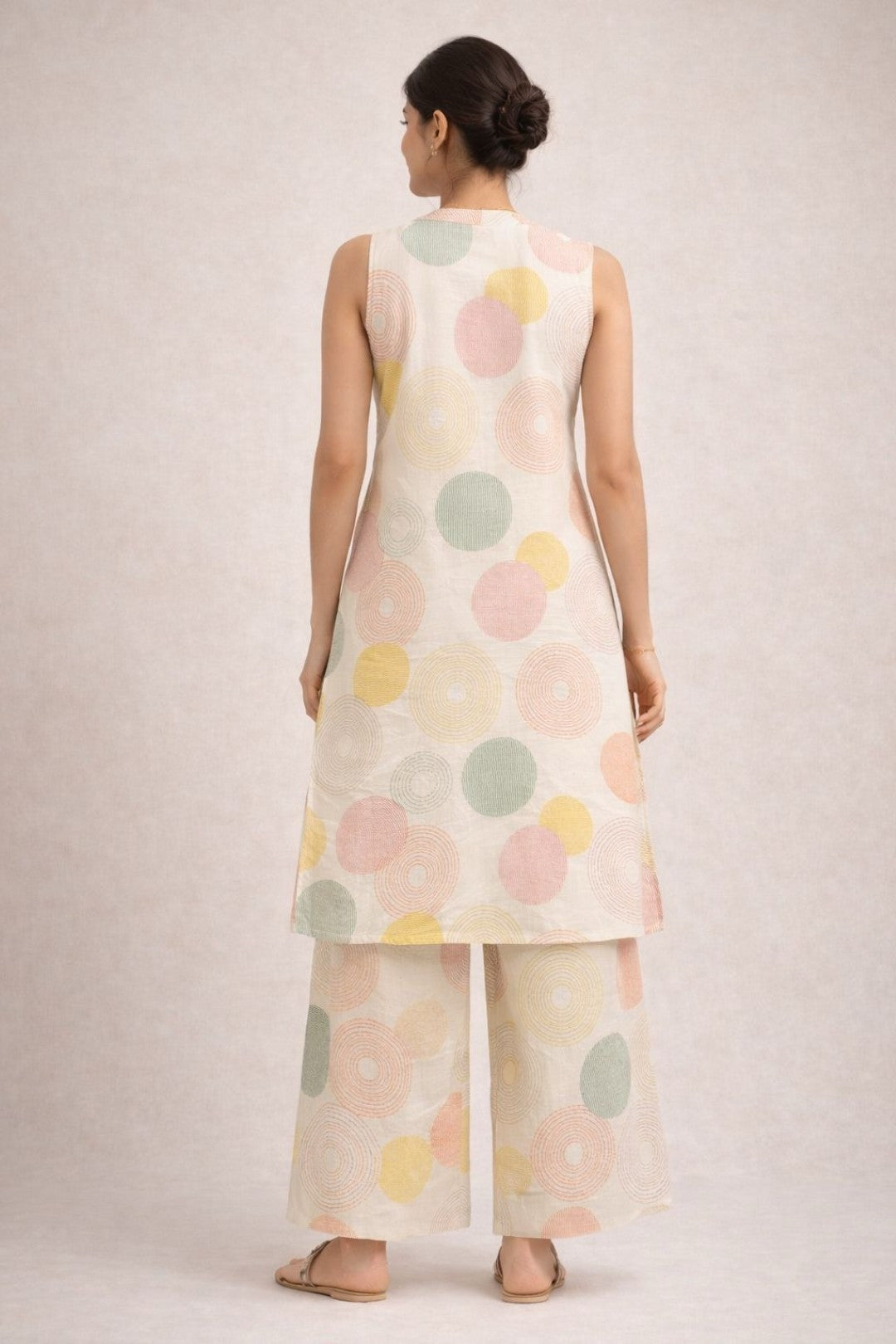 Surbhi Spiral Cotton Kurta Pant Set