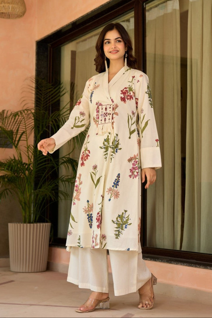 Tatva Spring Cotton Kurta Pant set
