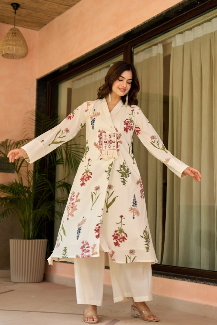 Tatva Spring Cotton Kurta Pant set