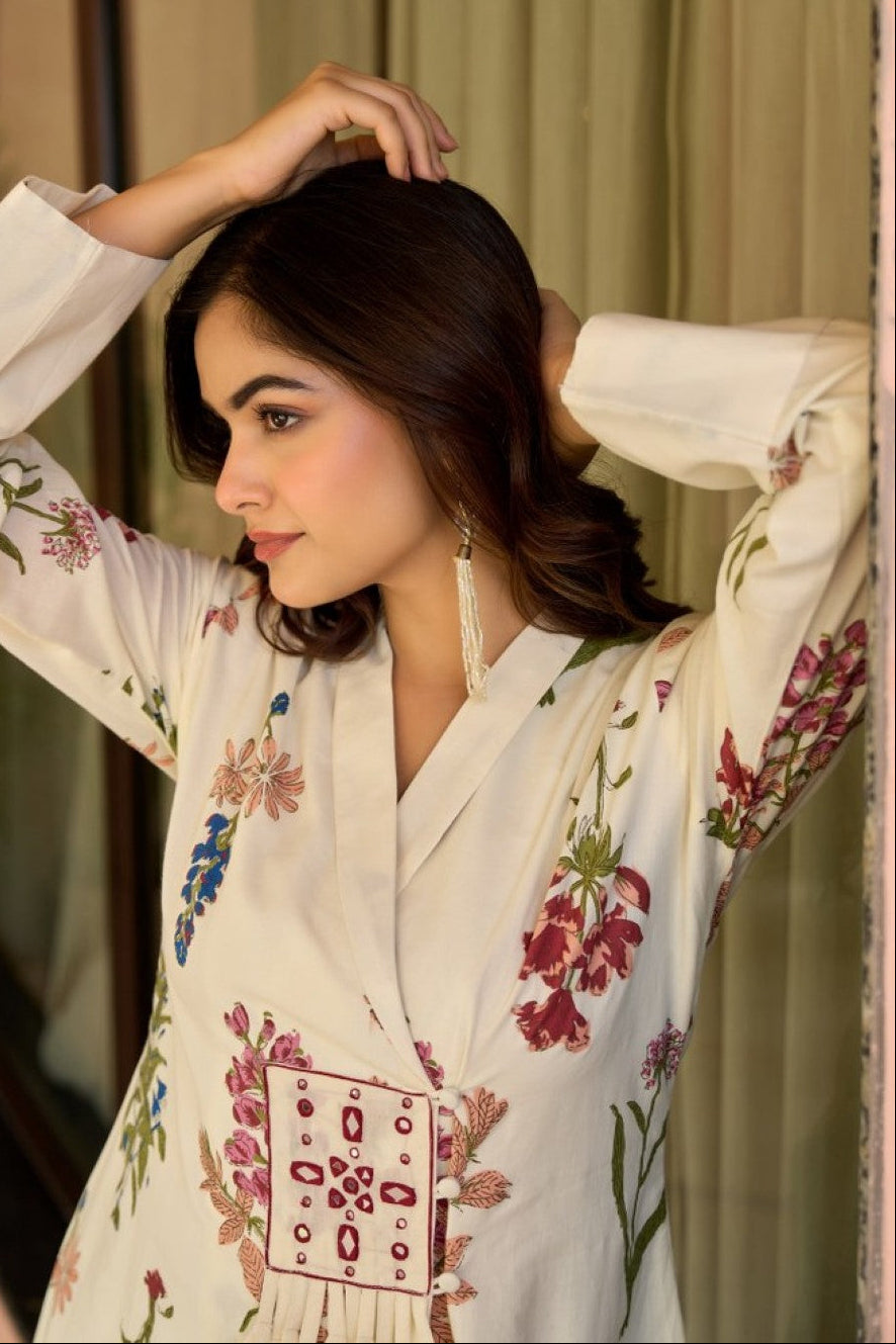 Tatva Spring Cotton Kurta Pant set