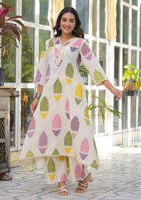 Mayri candy printed kurta pant set