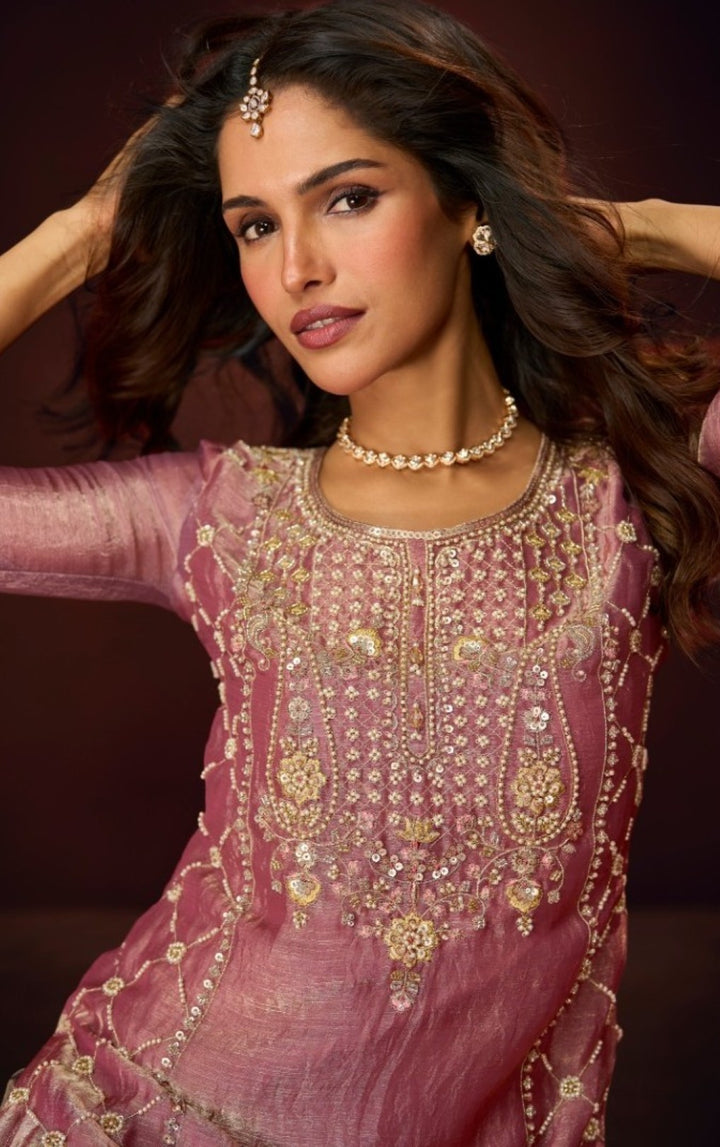 Haniya Rose Full Work Suit Set