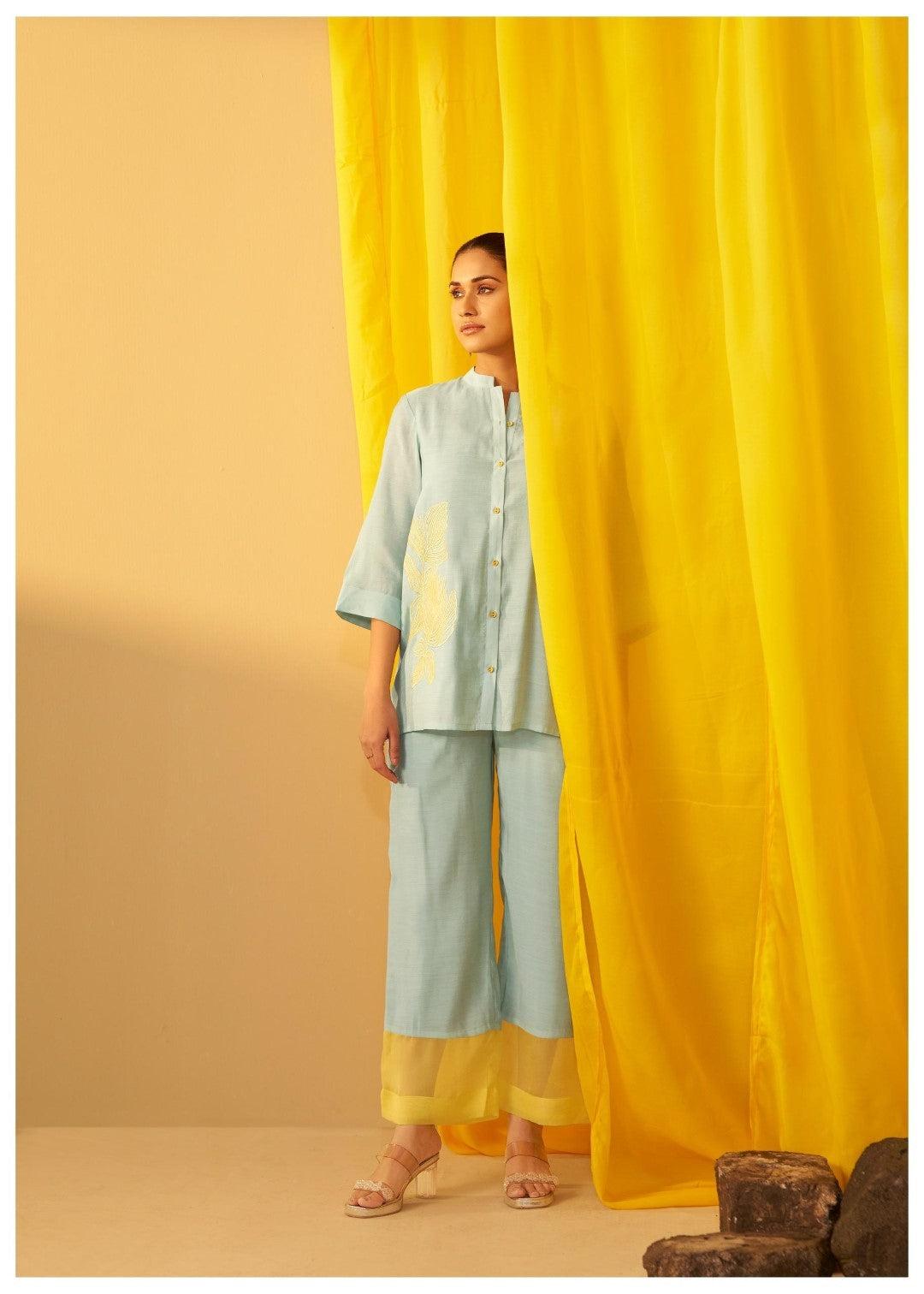 Tisca fern Applique co-ord set