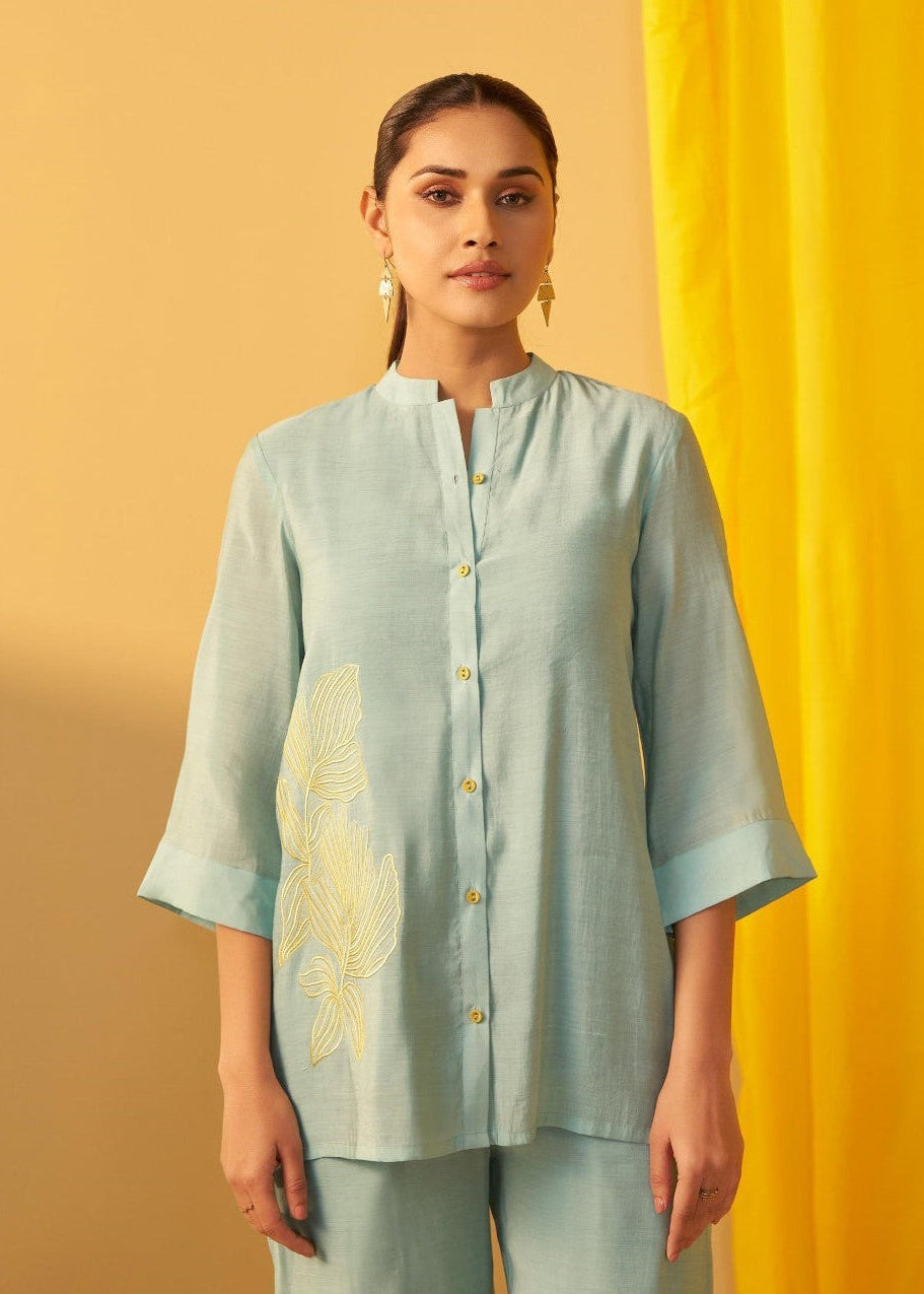 Tisca fern Applique co-ord set