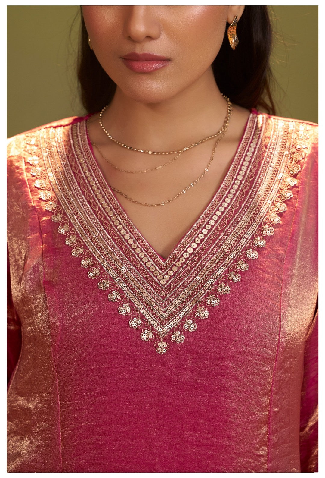 Jagriti Rose Full Work Suit set