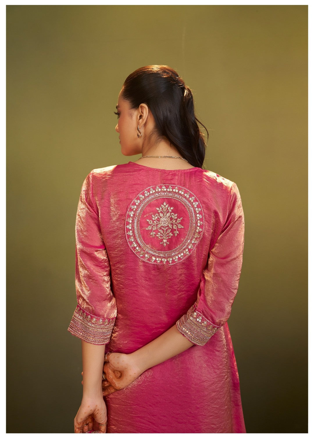 Jagriti Rose Full Work Suit set