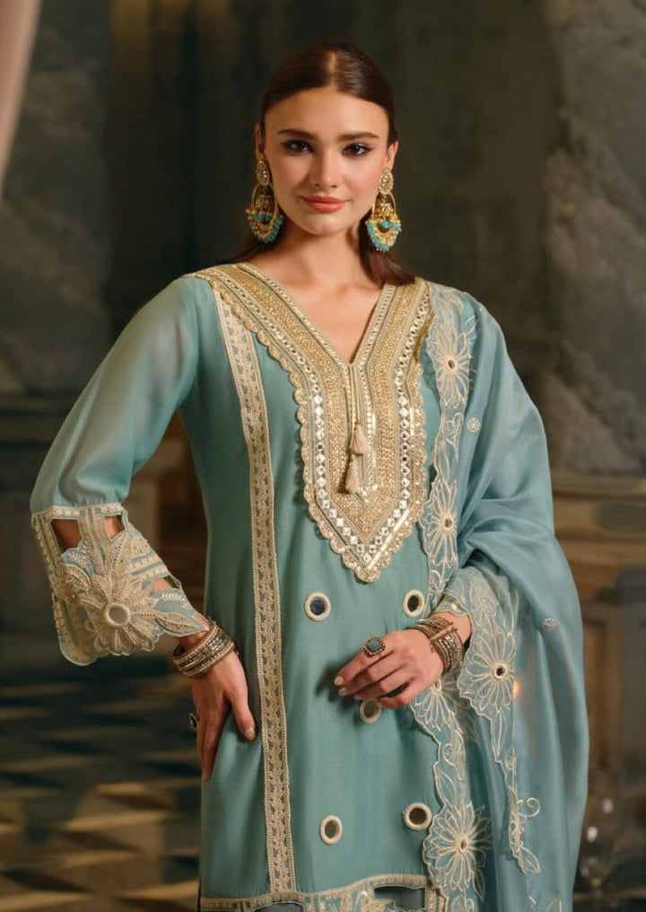 Barai softblue full work suit set