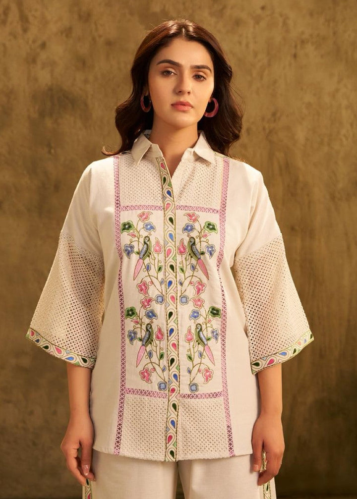 Rivera Daisy embroidery co-ord set