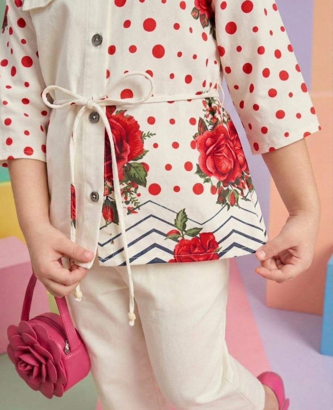 Joy lily cotton co-ord set