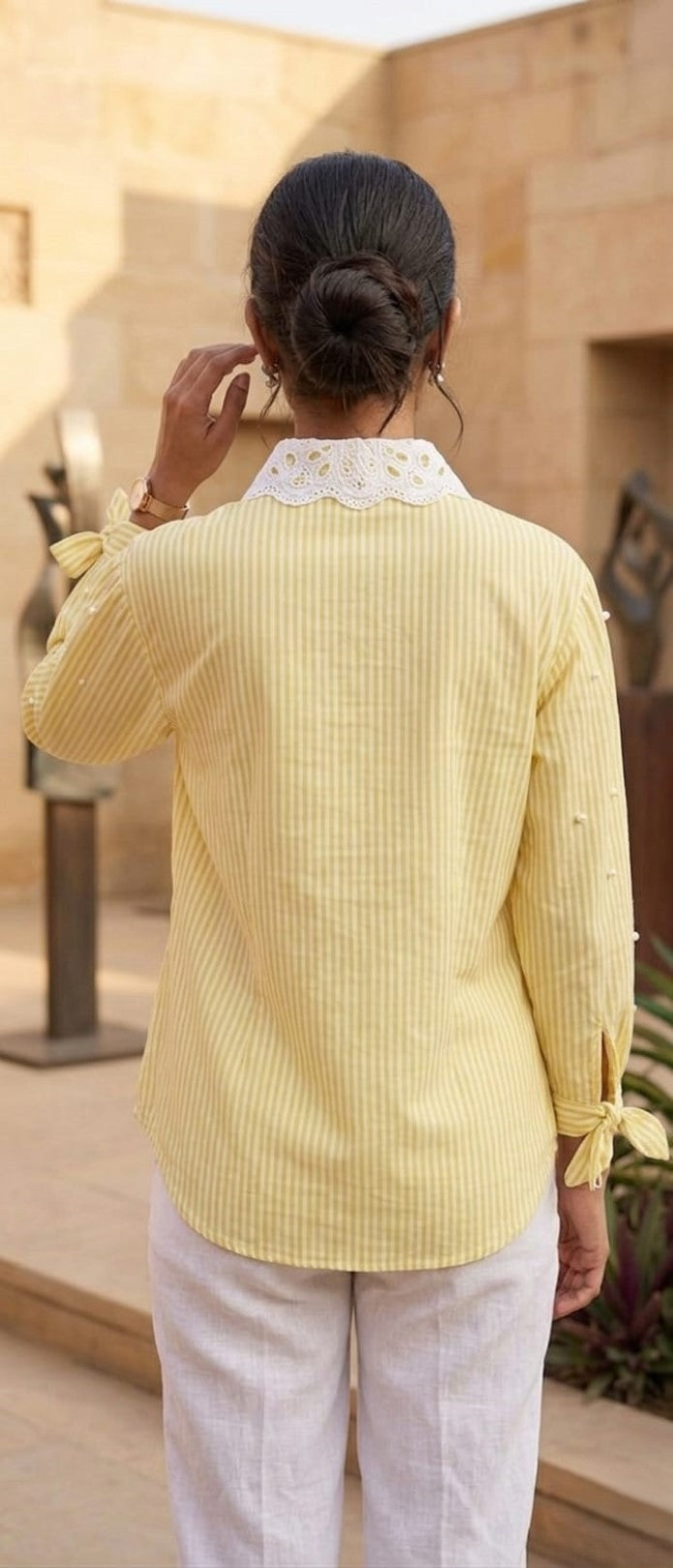 Mihika bumble cotton shirt