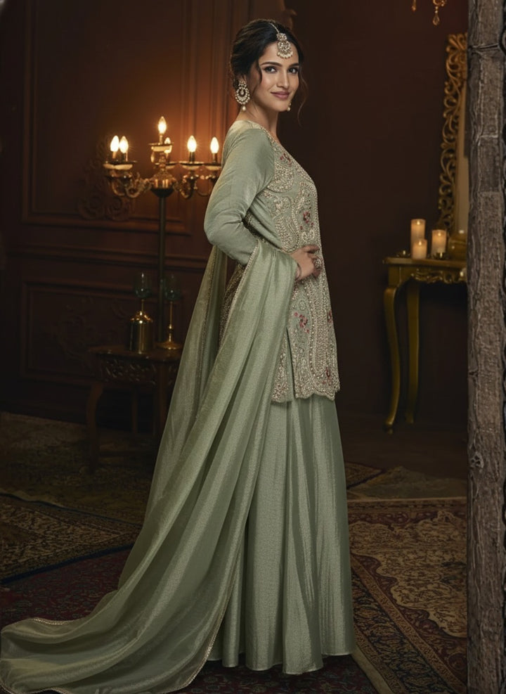 Haniya kelly full with gharara suit set